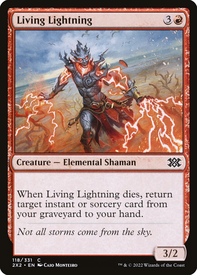 Living Lightning - Double Masters 2022 (Common) [2X2-118]