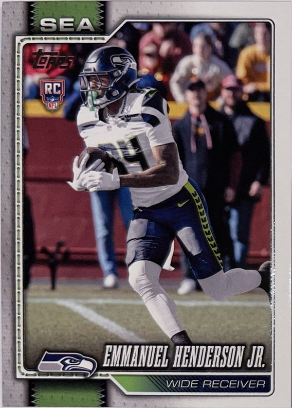 2026 Topps Football #392 Emmanuel Henderson Jr. RC – Near Mint – voorkant