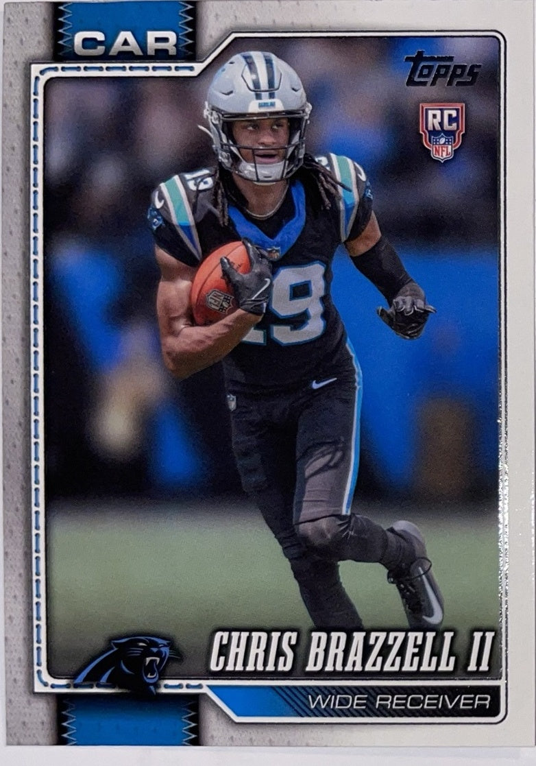 2026 Topps Football #326 Chris Brazzell II RC – Near Mint – voorkant