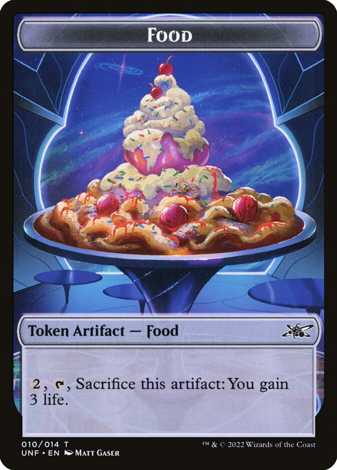 Magic-kaart Food Token // Teddy Bear Token XUNF-T10 uit Unfinity: Extras (Token) Hauptbild