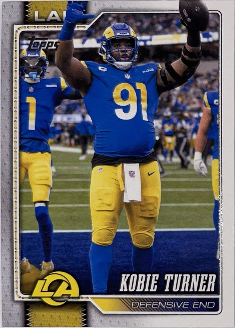 2026 Topps Football #233 Kobie Turner – Near Mint – voorkant