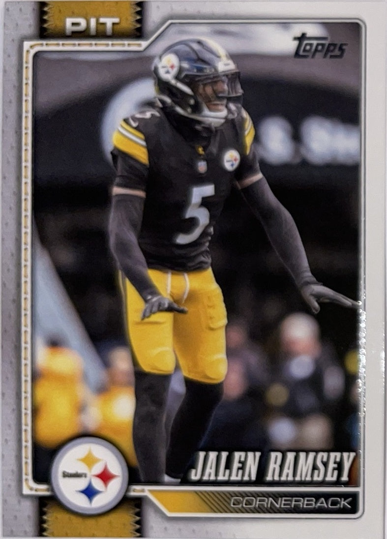 2026 Topps Football #172 Jalen Ramsey – Near Mint – voorkant