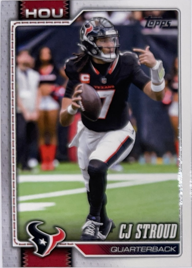 2026 Topps Football #80 CJ Stroud – Near Mint – voorkant