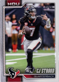 2026 Topps Football #80 CJ Stroud – Near Mint – voorkant