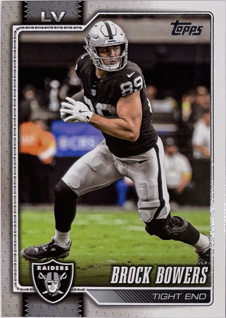 2026 Topps Football #119 Brock Bowers – Near Mint – voorkant