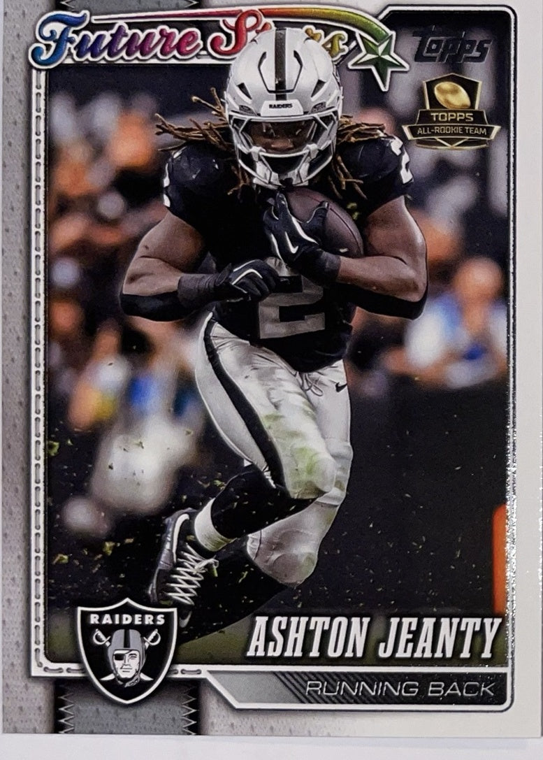 2026 Topps Football #262 Ashton Jeanty Future Stars – Near Mint – voorkant
