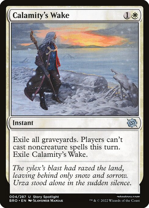 Calamity's Wake – The Brothers' War (BRO-4) Magic: The Gathering card | LC-REM-20260804-15151098462540-013bed2b-25db-4dfc-9283-e80c9ac6c841