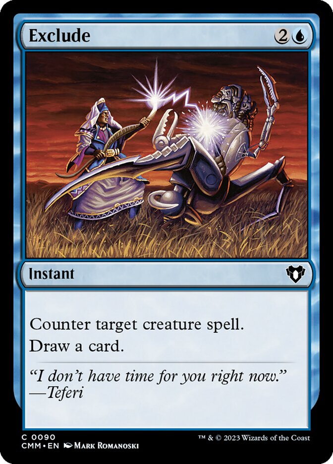Exclude - Commander Masters (Common) [CMM-90]