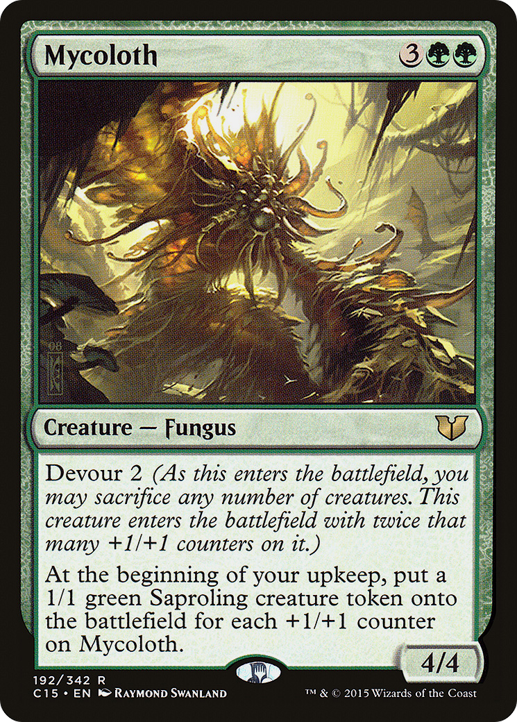 Mycoloth – Commander 2015 192 – Magic: The Gathering single card Main image