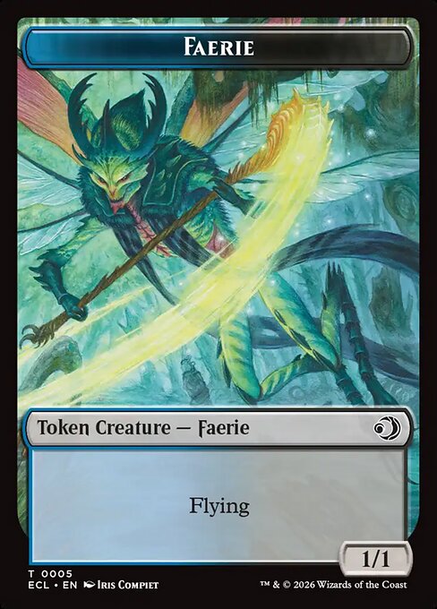Faerie – Lorwyn Eclipsed Tokens (TECL-5) Magic: The Gathering card | LC-REM-20260804-15544030560588-01524db2-c96f-4902-8394-bc7a7128e573 Main image