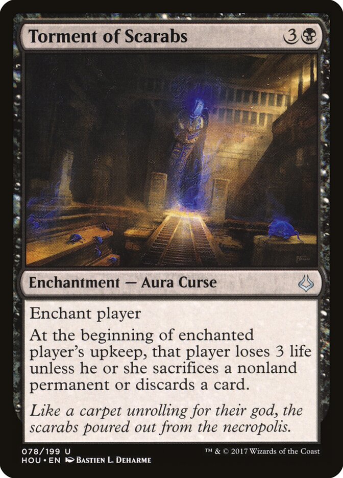 Torment of Scarabs - Hour of Devastation (Uncommon) [HOU-78]