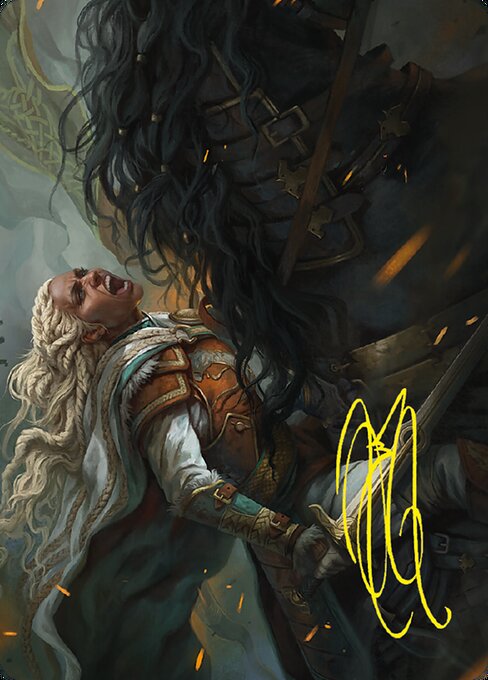 Éowyn, Fearless Knight // Éowyn, Fearless Knight – Tales of Middle-earth Art Series (ALTR-15) Magic: The Gathering card | LC-REM-20260804-15151786590540-01672157-7cf5-4bc2-90ba-080842625ea7 Imagen principal del producto