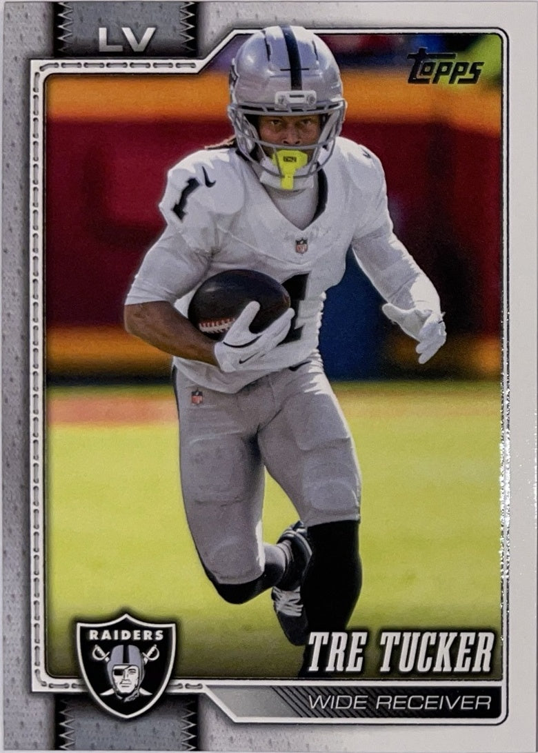 2026 Topps Football #236 Tre Tucker – Near Mint – voorkant