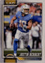 2026 Topps Football #110 Justin Herbert – Near Mint – voorkant