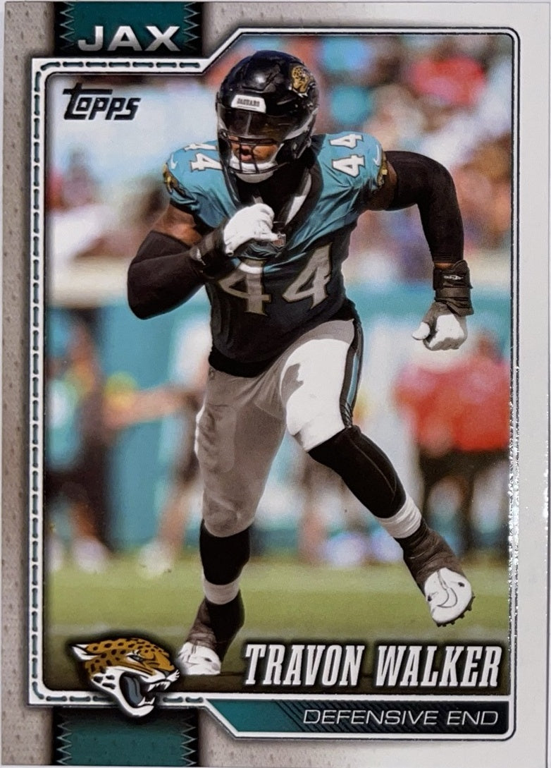 2026 Topps Football #230 Travon Walker – Near Mint – voorkant