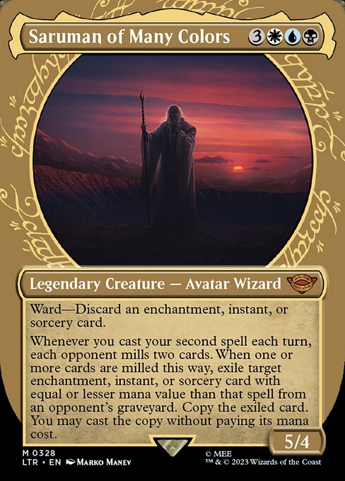 Saruman of Many Colors – The Lord of the Rings: Tales of Middle-earth (LTR-328) Magic: The Gathering card | LC-REM-20260804-15339649532236-018238ae-b740-4185-8747-b68f6d1e7989 Immagine principale del prodotto