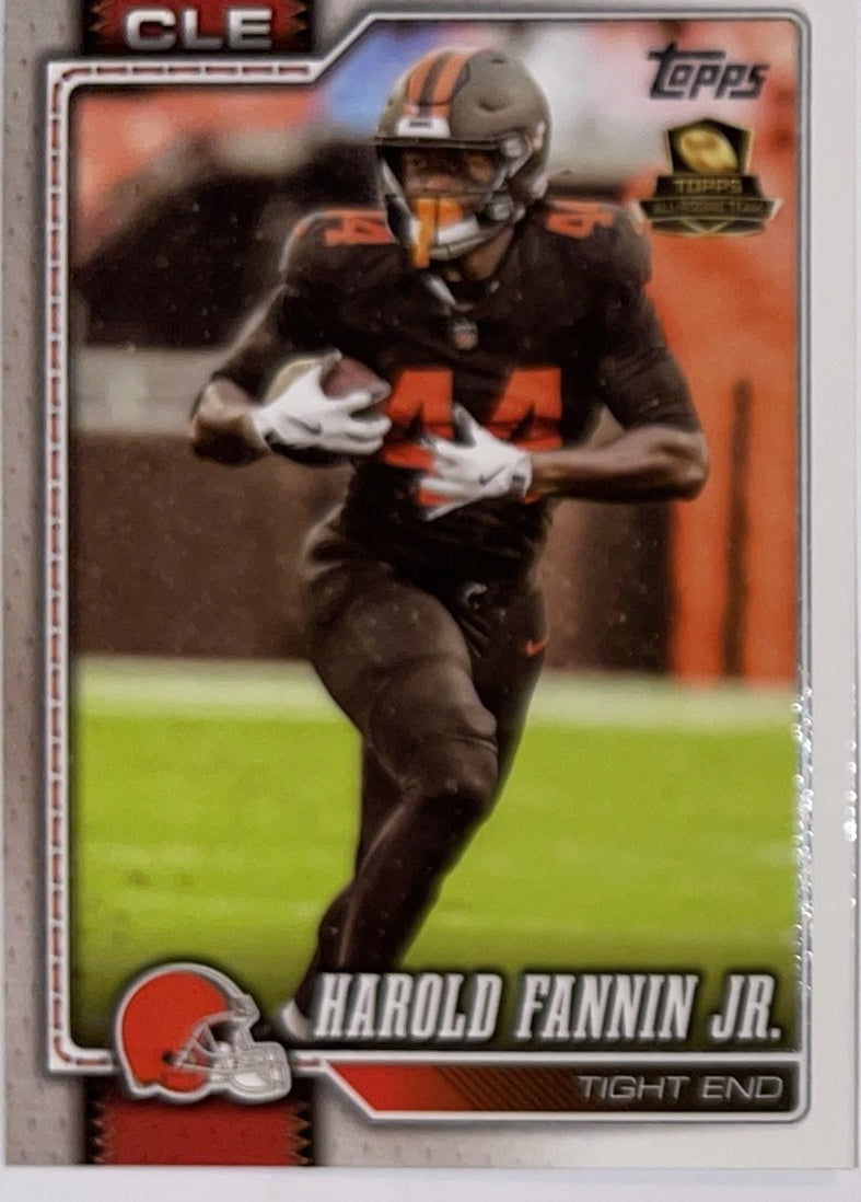 2026 Topps Football #46 Harold Fannin Jr. – Near Mint – voorkant
