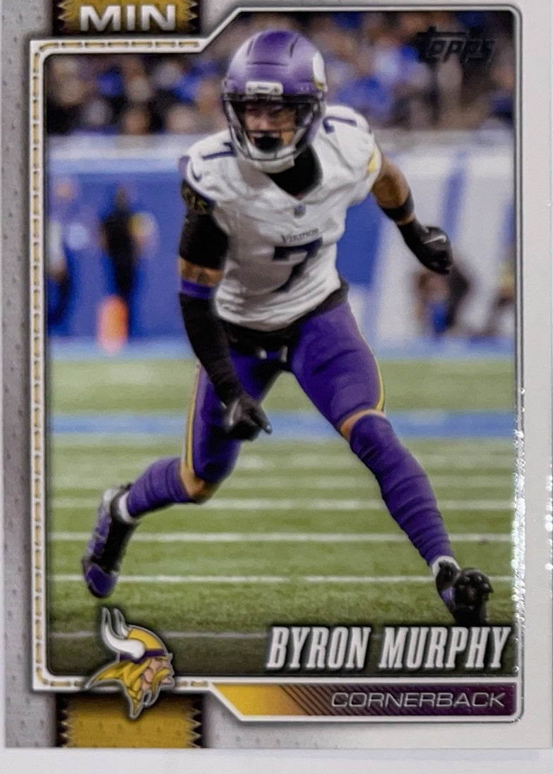 2026 Topps Football #133 Byron Murphy – Near Mint – voorkant