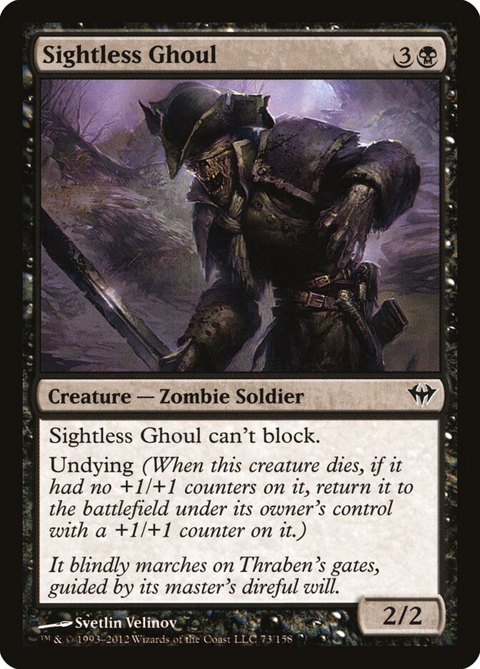 Sightless Ghoul - Dark Ascension (Common) [DKA-73]