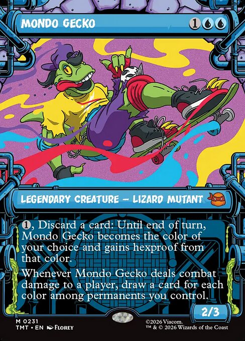Mondo Gecko – Teenage Mutant Ninja Turtles (TMT-231) Magic: The Gathering card | LC-REM-20260804-15632295166284-018e9fd1-3e7f-4909-bab1-3edb9c9e4326 Immagine principale del prodotto