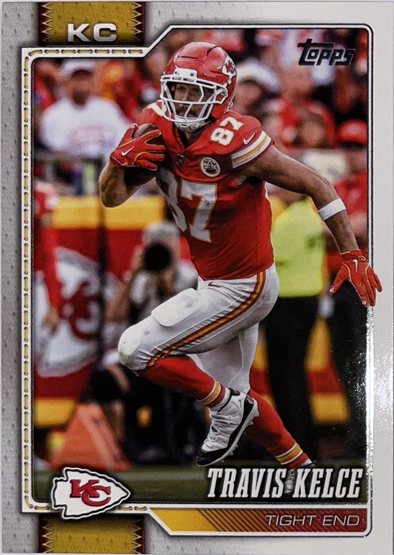 2026 Topps Football #100 Travis Kelce – Near Mint – voorkant