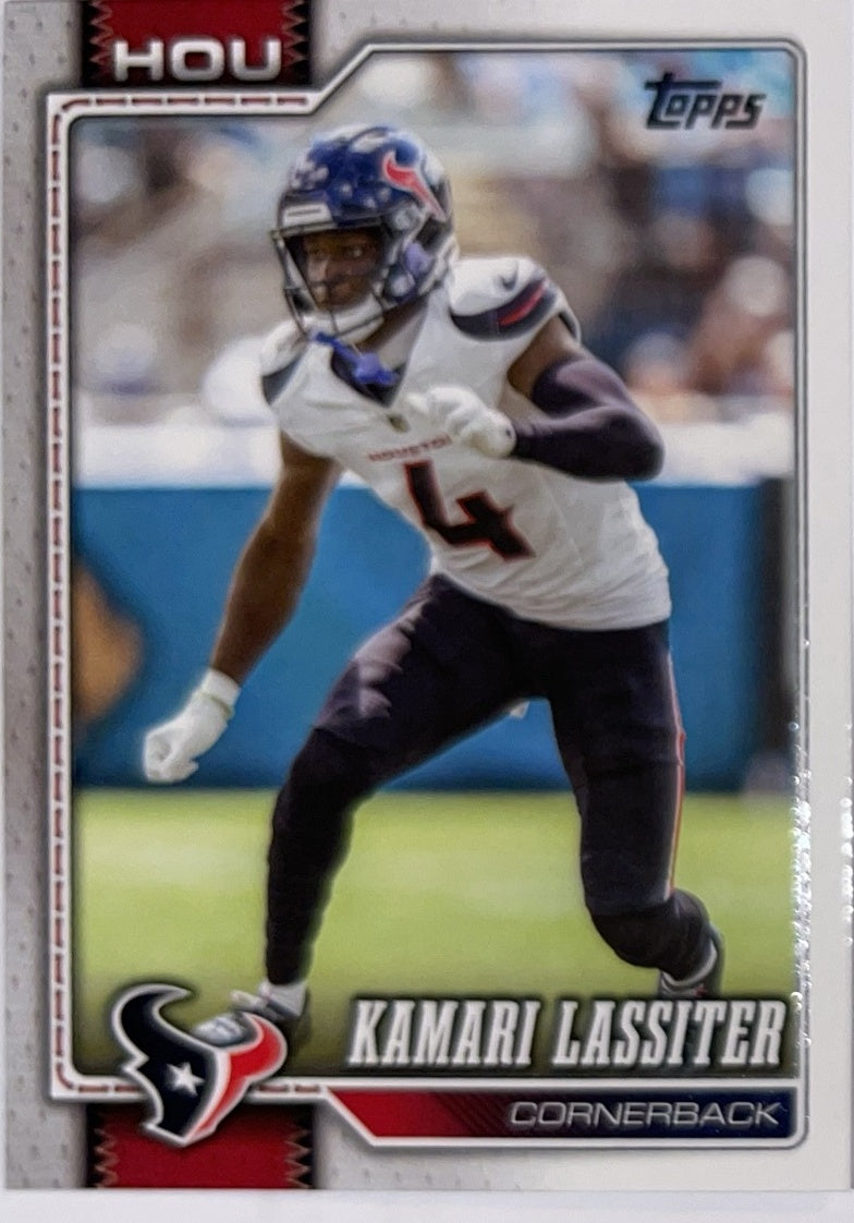 2026 Topps Football #225 Kamari Lassiter – Near Mint – voorkant