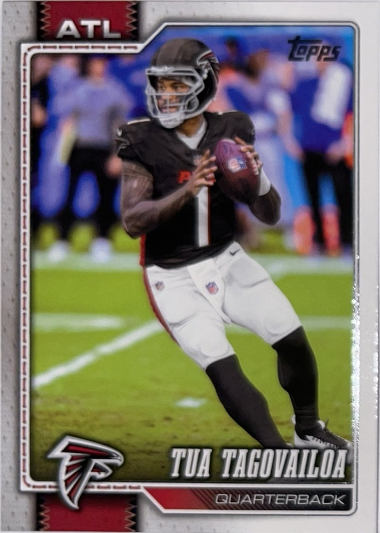 2026 Topps Football #126 Tua Tagovailoa – Near Mint – voorkant