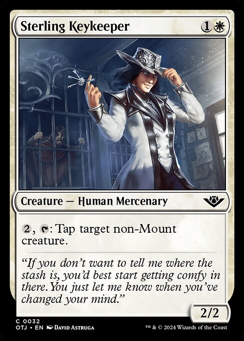 Sterling Keykeeper – Outlaws of Thunder Junction (OTJ-32) Magic: The Gathering card | LC-REM-20260804-15610381173068-019d539f-04c2-43f1-8677-6d6fbb0e94f7 Hauptbild
