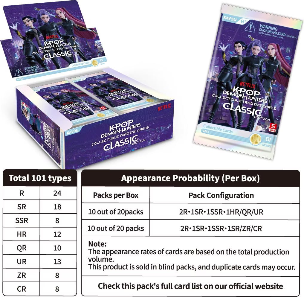 KPop Demon Hunters Classic Edition Booster Box