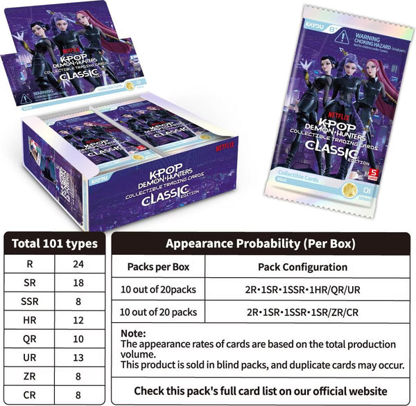 KPop Demon Hunters Classic Edition Booster Box