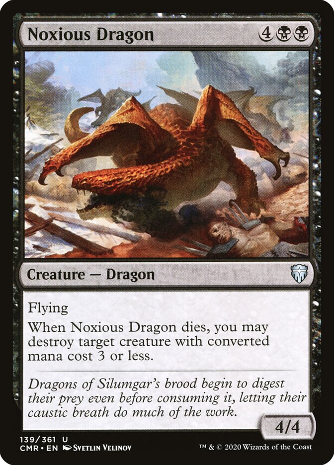 Noxious Dragon - Commander Legends (Uncommon) [CMR-139]