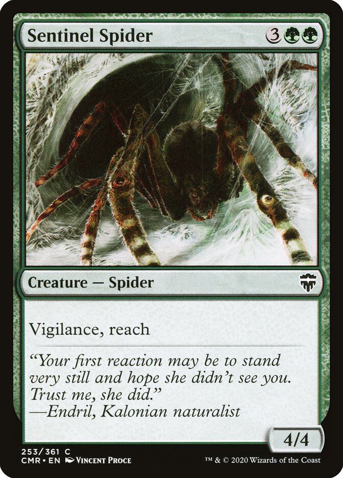Sentinel Spider - Commander Legends (Common) [CMR-253]