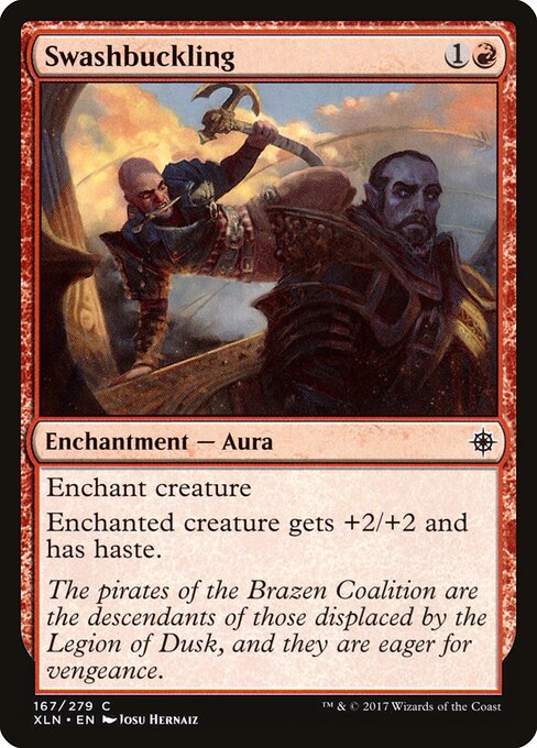 Swashbuckling – Ixalan (XLN-167) Magic: The Gathering card