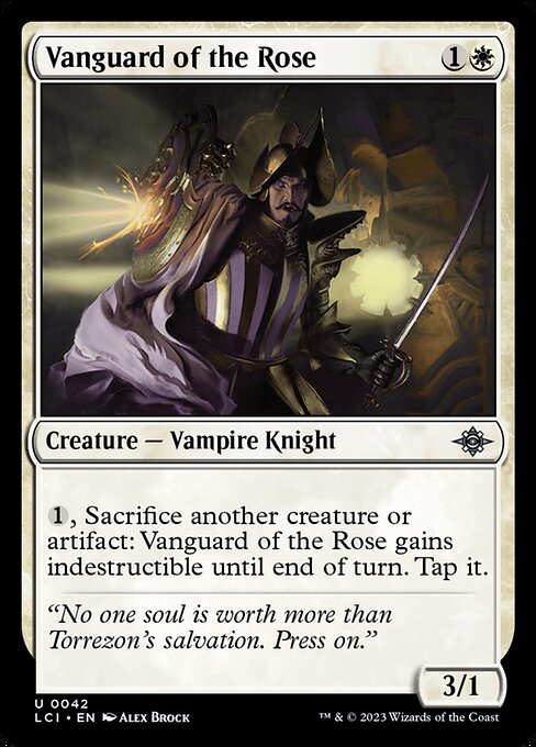 Vanguard of the Rose – The Lost Caverns of Ixalan (LCI-42) Magic: The Gathering card | LC-REM-20260804-15393094205772-0200c504-9137-4bc2-9cd4-eaf0643a2855