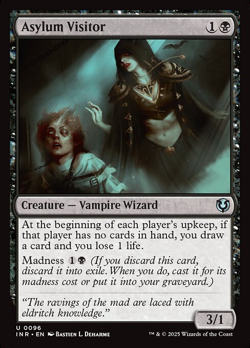 Asylum Visitor – Innistrad Remastered (INR-96) Magic: The Gathering card