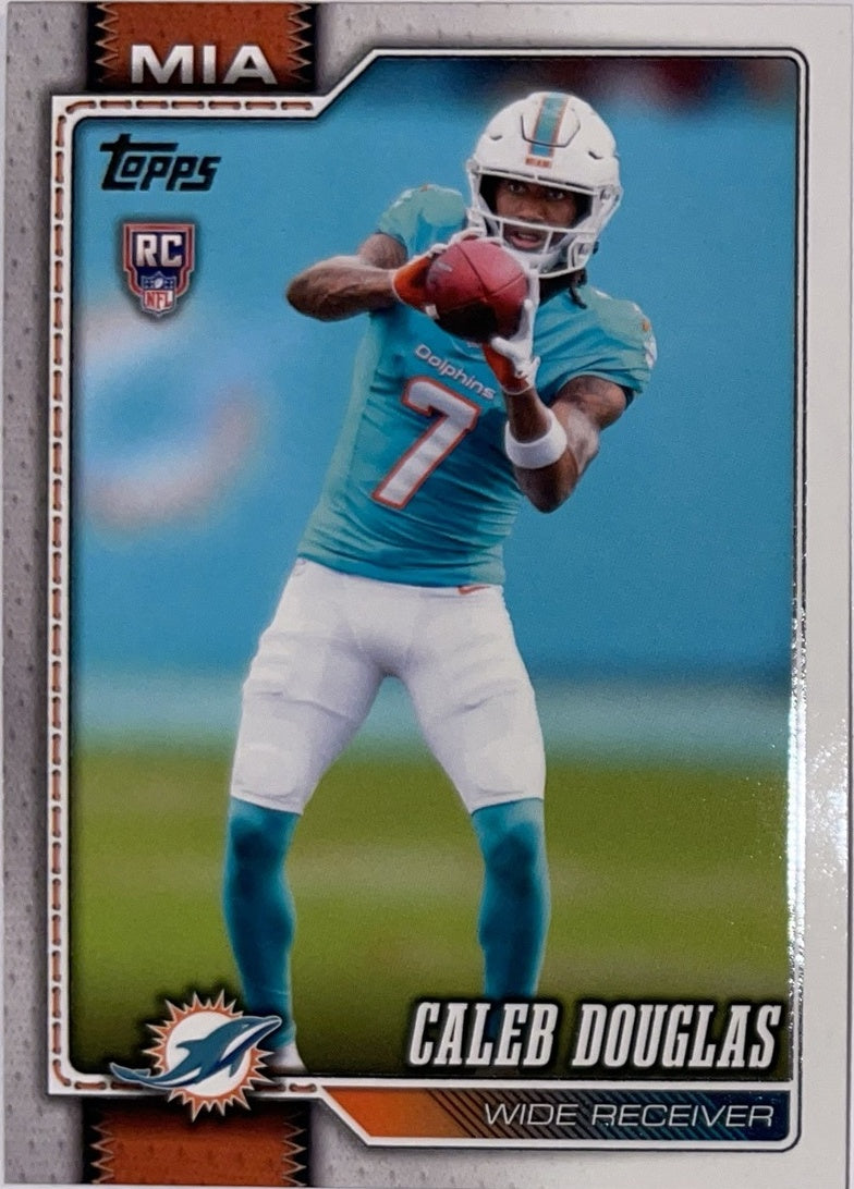 2026 Topps Football #365 Caleb Douglas RC – Near Mint – voorkant