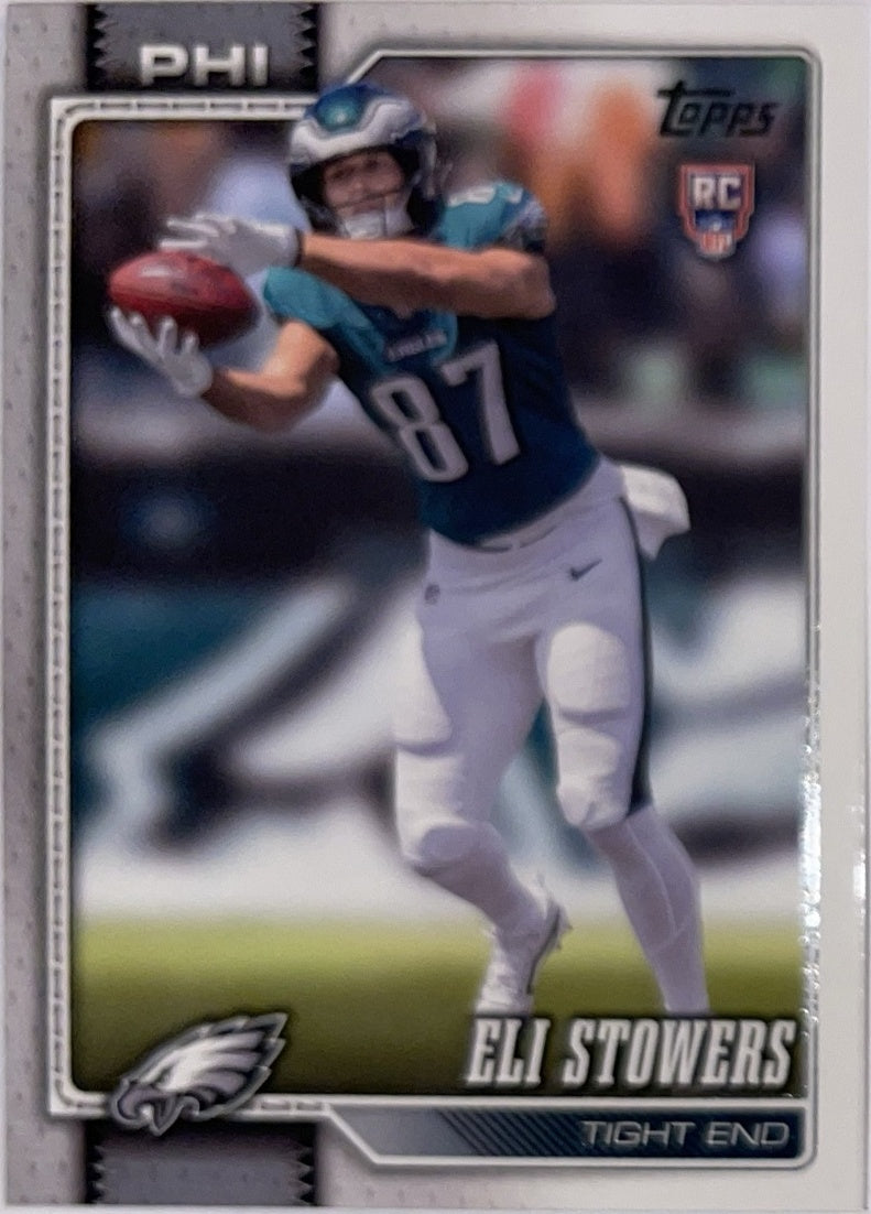2026 Topps Football #339 Eli Stowers RC – Near Mint – voorkant