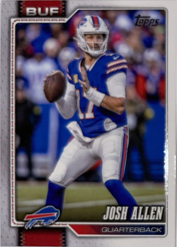 2026 Topps Football #22 Josh Allen – Near Mint – voorkant