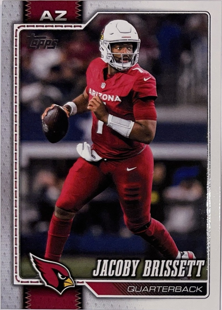 2026 Topps Football #2 Jacoby Brissett – Near Mint – voorkant