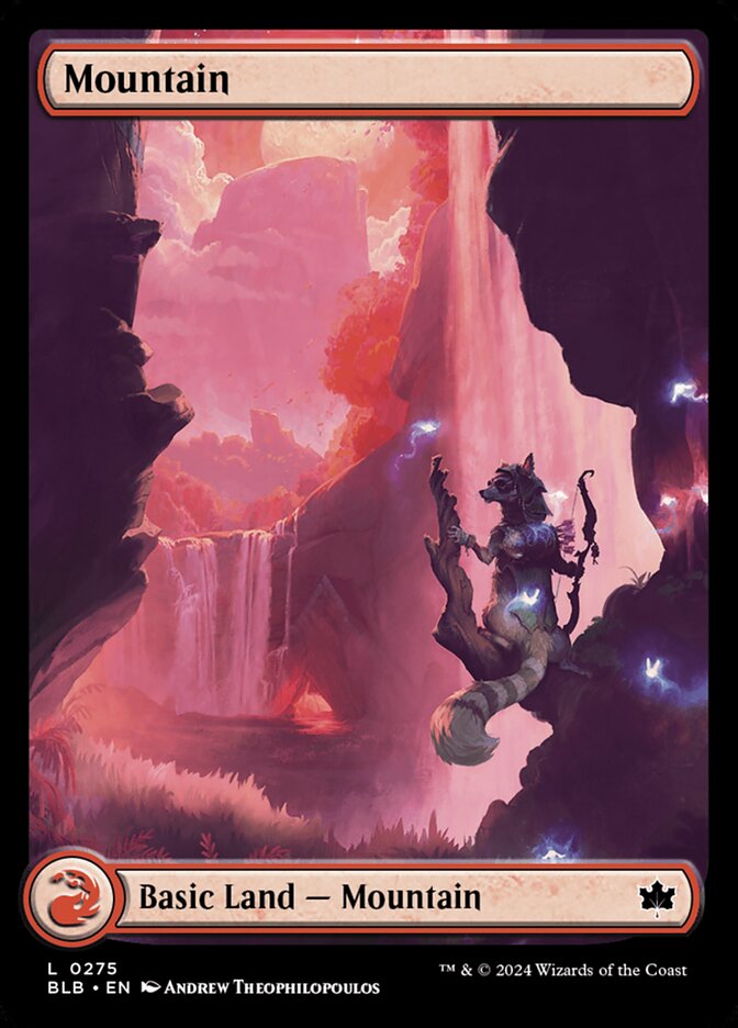 Mountain (V.2) - Bloomburrow (Land) [BLB-275] Main image