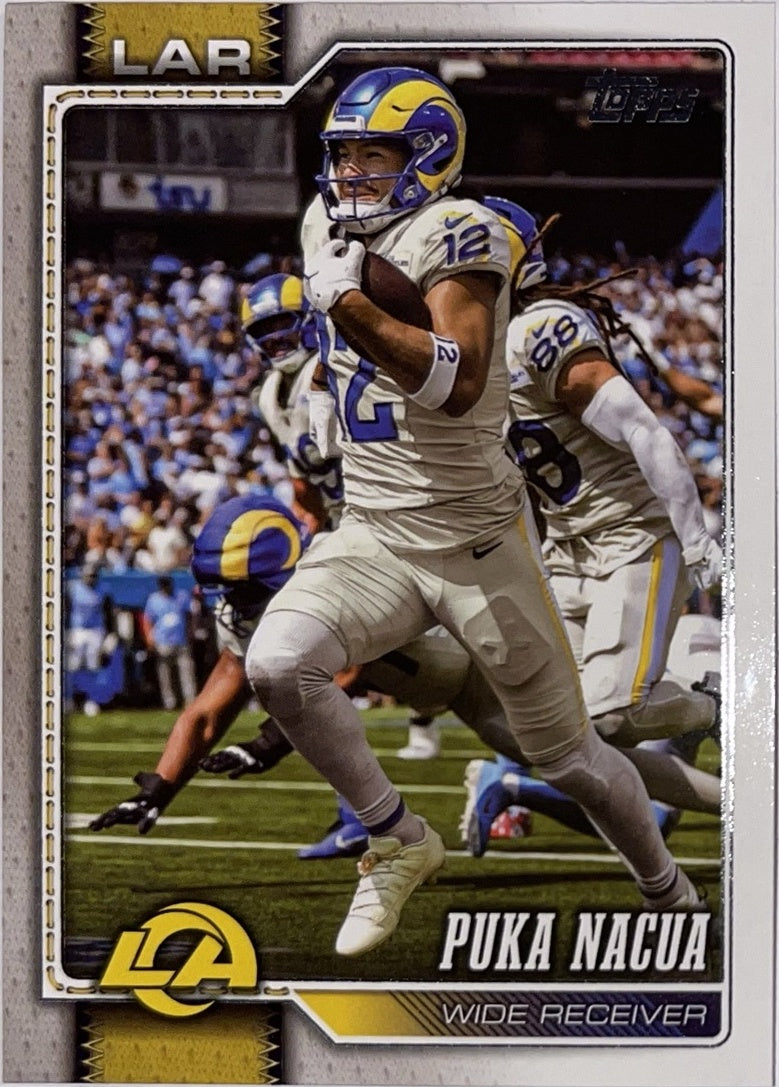 2026 Topps Football #113 Puka Nacua – Near Mint – voorkant