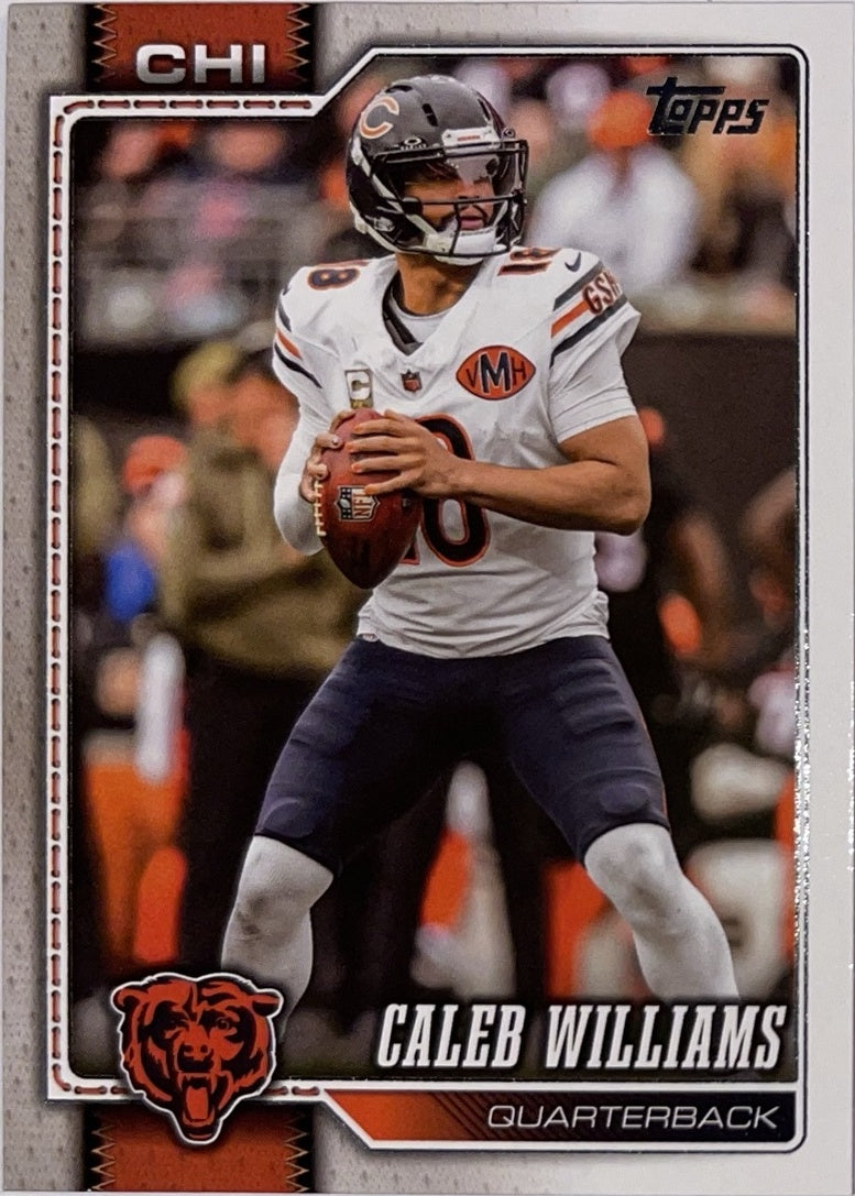 2026 Topps Football #35 Caleb Williams – Near Mint – voorkant