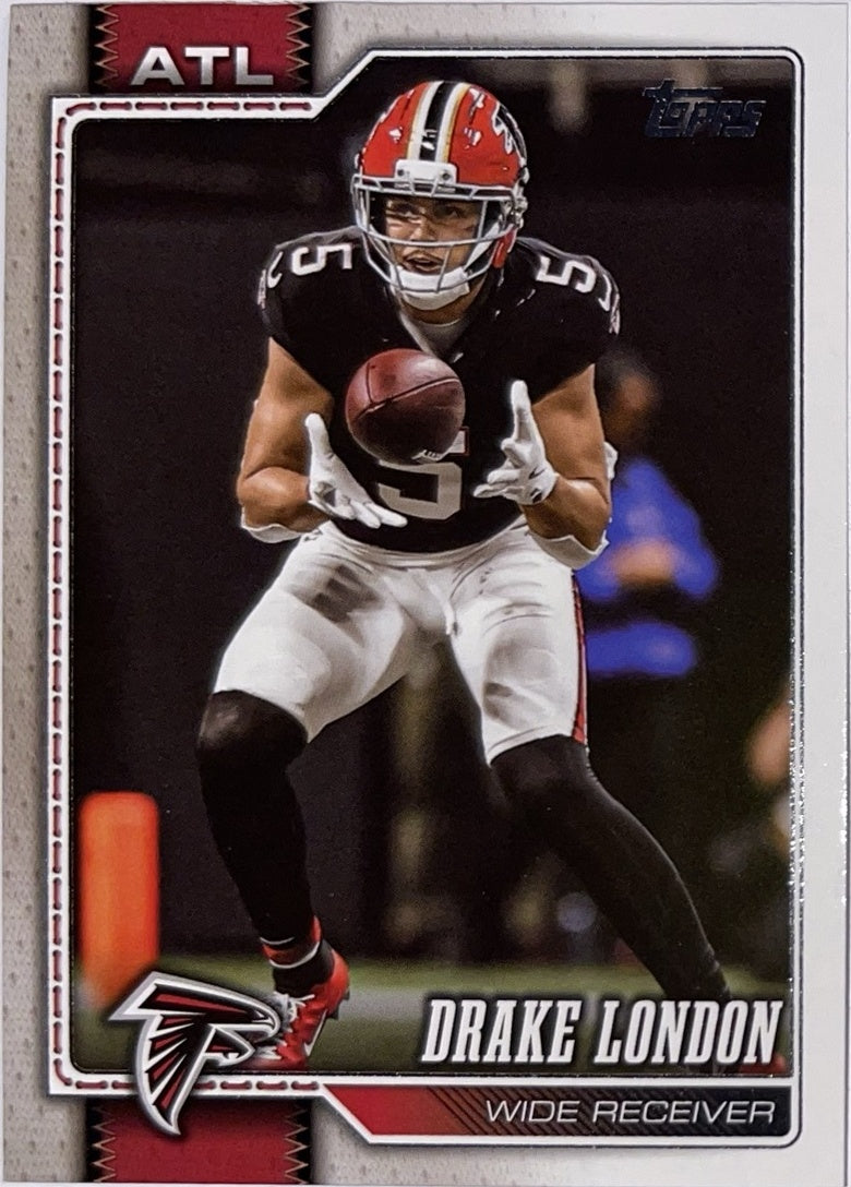 2026 Topps Football #11 Drake London – Near Mint – voorkant