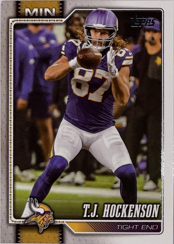 2026 Topps Football #241 T.J. Hockenson – Near Mint – voorkant