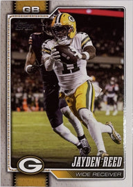 2026 Topps Football #71 Jayden Reed – voorkant | Lichcards