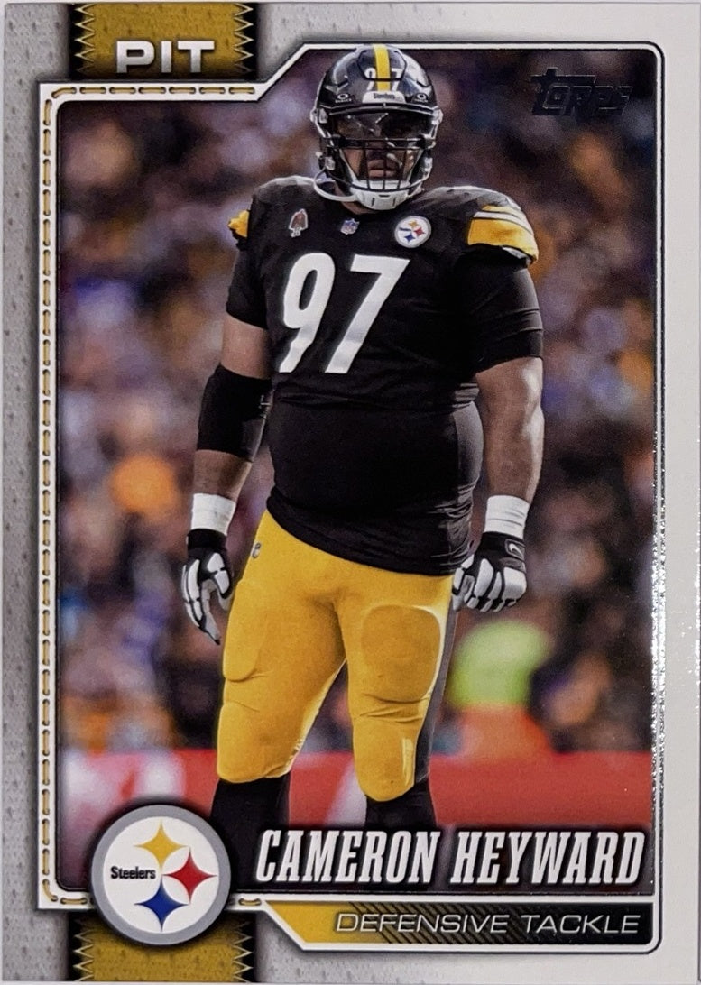 2026 Topps Football #253 Cameron Heyward – Near Mint – voorkant