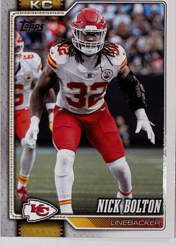 2026 Topps Football #99 Nick Bolton – Near Mint – voorkant