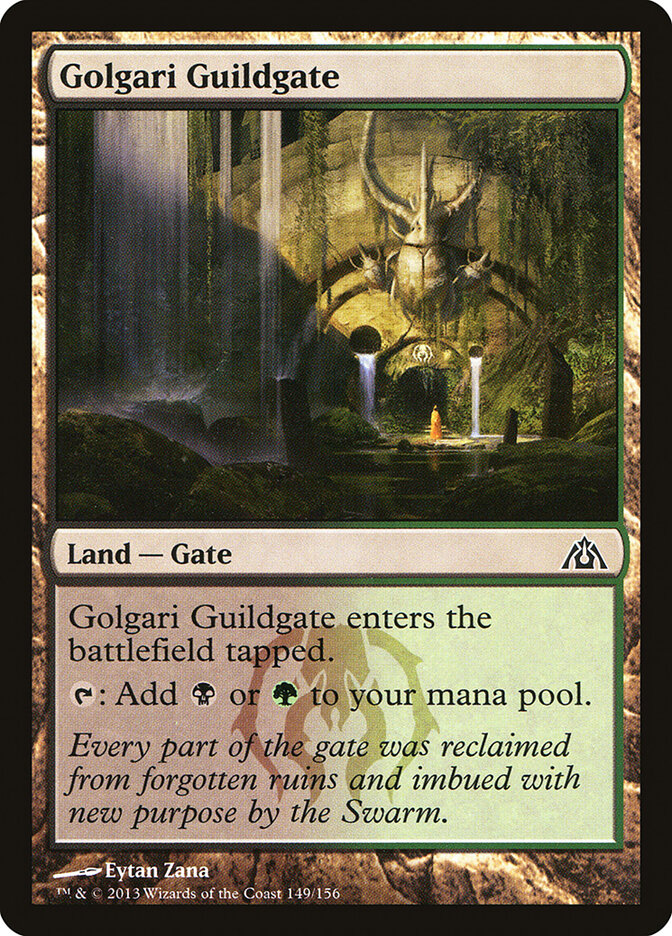 Golgari Guildgate - Dragon's Maze (Common) [DGM-149]