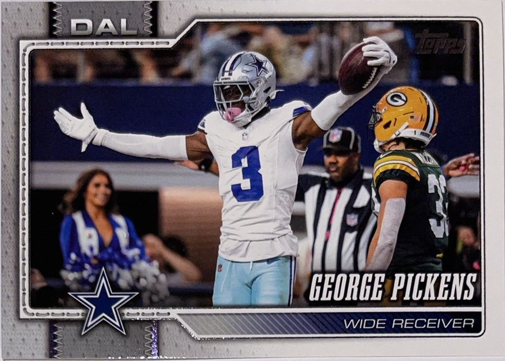 2026 Topps Football #57 George Pickens – Near Mint – voorkant