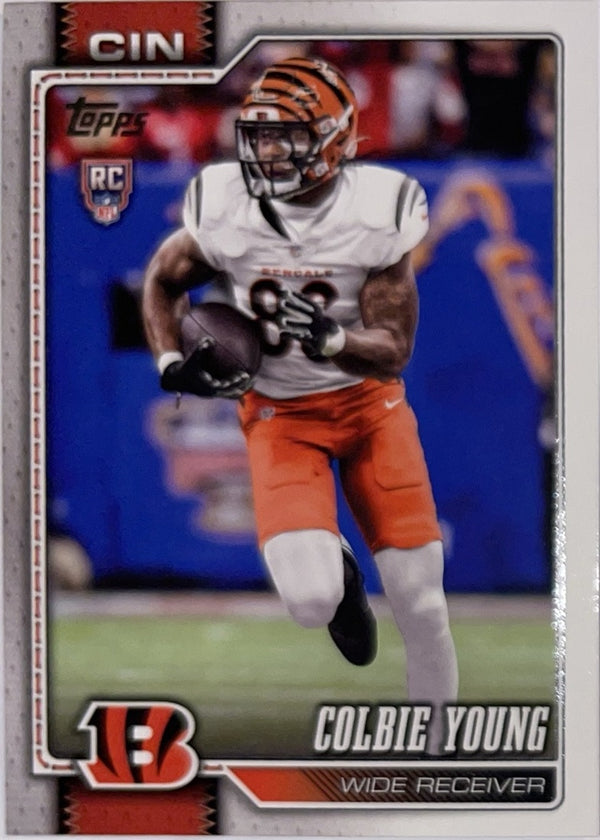 2026 Topps Football #372 Colbie Young RC – Near Mint – voorkant
